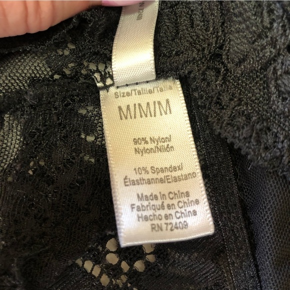 Sophie b. Black Lace Bodysuit Size Medium - Picture 6 of 8